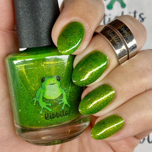 It's Froggy Out Here Nail Polish