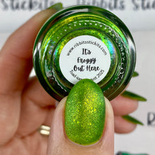Load image into Gallery viewer, It&#39;s Froggy Out Here Nail Polish