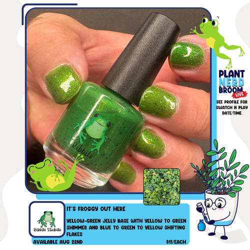 It's Froggy Out Here Nail Polish
