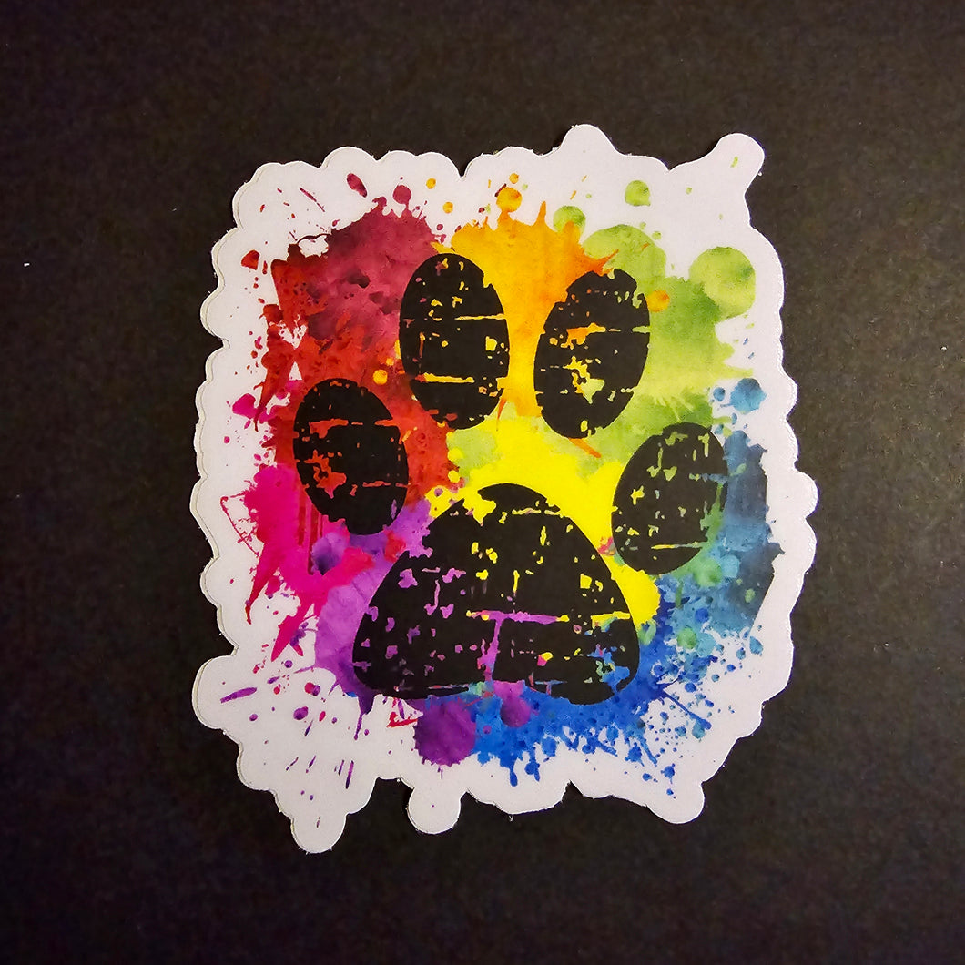 Pawprint Sticker