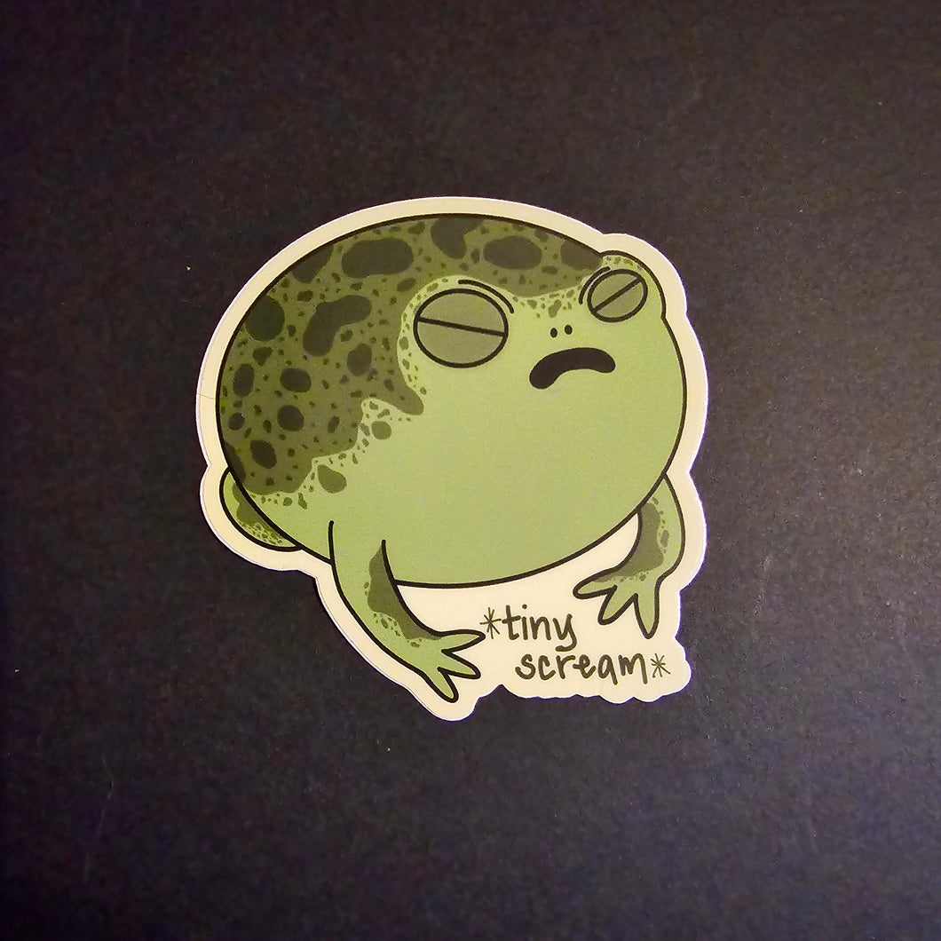 *tiny scream* Sticker